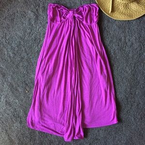 Free People Strapless Bandeau Wrap Cover-up/Dress