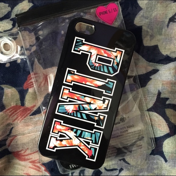 VS PINK Tropical iPhone 5s Case