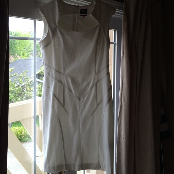 Vince Camuto white dress sz 12