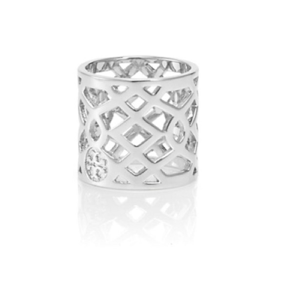 NWOT Tory Burch Lace Perforated Ring