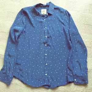 MiH collection blue silk top, limited edition