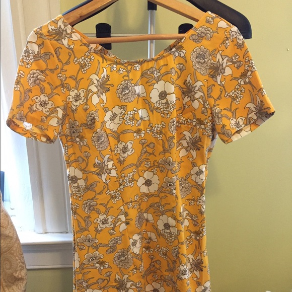 Yellow Flower Dress