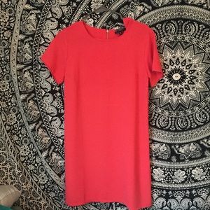 CORAL shift dress