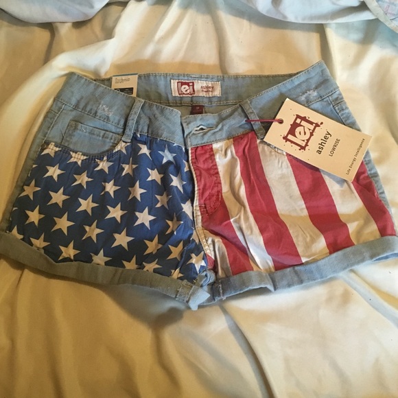 American Flag shorts
