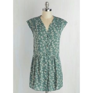 ModCloth: Well Within Your Peach Tunic in Blue