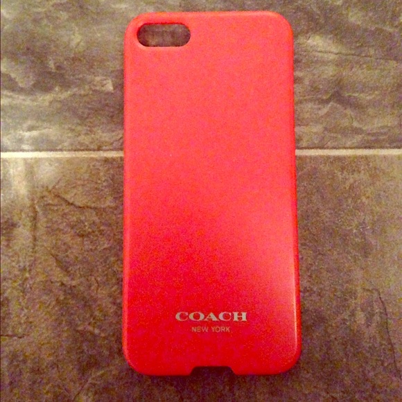 Coach iPhone 5S Hard Cover - Picture 1 of 2
