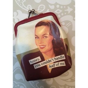 ANNE TAINTOR sassy coin pouch