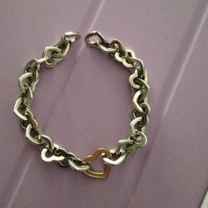 Tiffany & Co. Heart linked bracelet