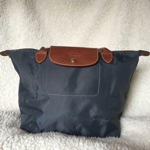 Longchamp Navy Small Le Pliage Tote