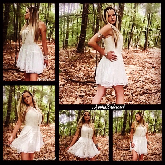 ❌SOLD❌FREE PEOPLE DRESS Lace Slip Dress - Picture 5 of 8