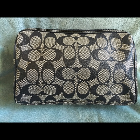 Coach authentic cosmetic bag