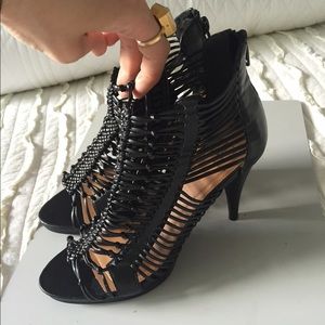Kelsi Dagger Frayne Black Sandal
