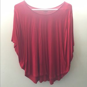 Express draped top.