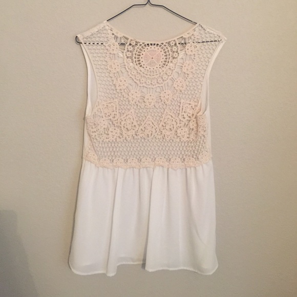 ❗️CLEARANCE❗️Lace back tank