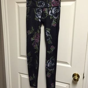 Lululemon Wunder Under Pant - Garden Party Sz 4