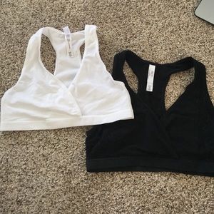 Nursing sports bras