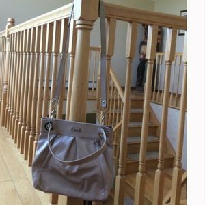 TRADE w/ keylaocasio Authentic tan coach Crossbody