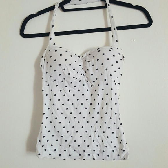 2 for $8! Polka dot halter top