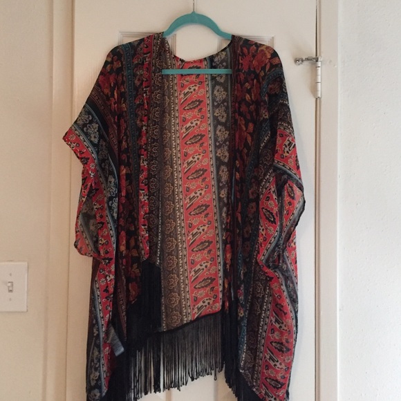 Sheer kimono
