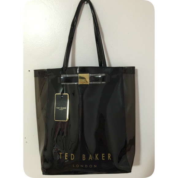 TED BAKER plain large icon bag