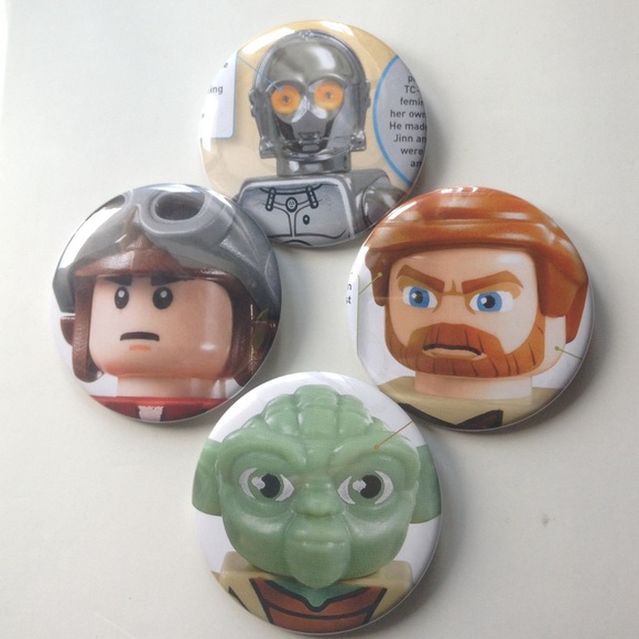 BUTTONS set of 4 - Picture 1 of 2