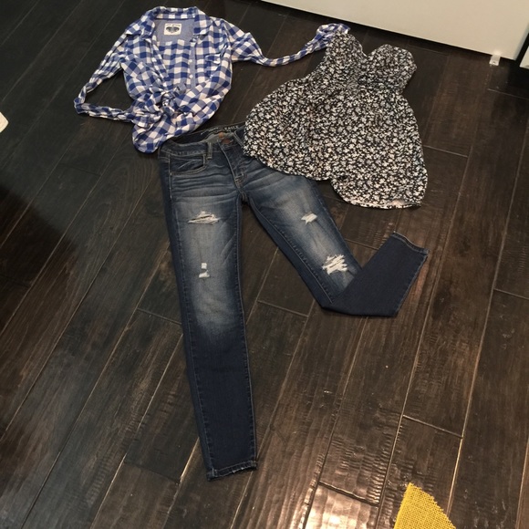 American Eagle jeans bundle