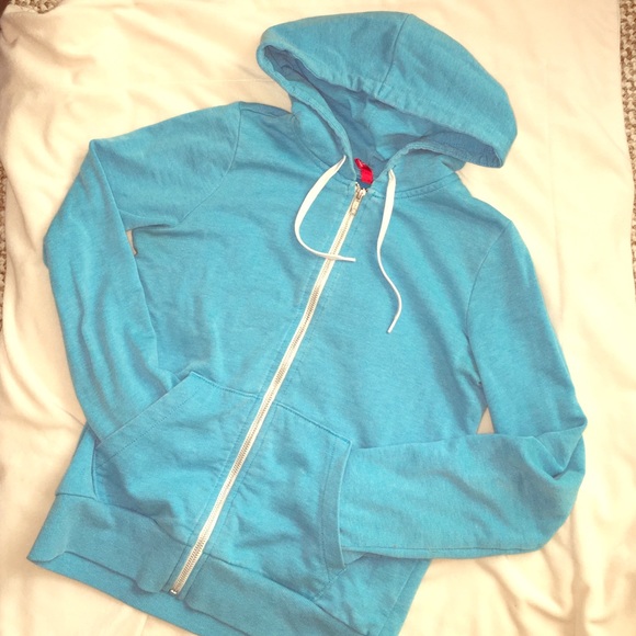 Divided Tops - H&M Hooded zip up sweatshirt