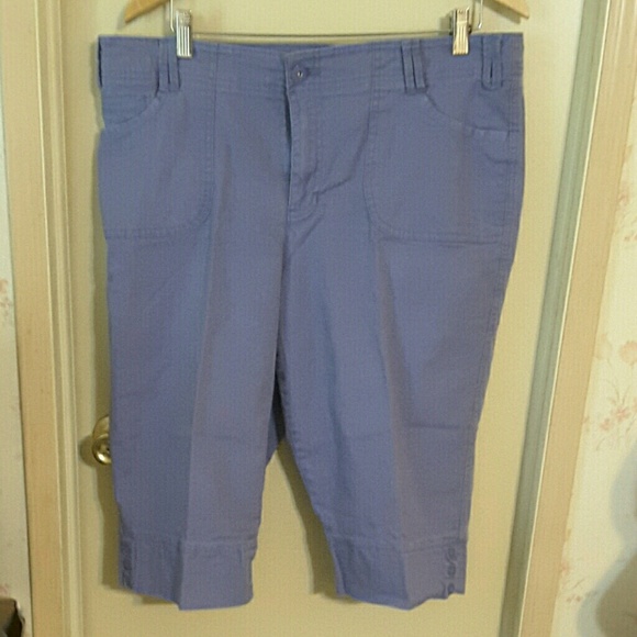 Gloria Vanderbilt Skimmer,Capris,Sz16