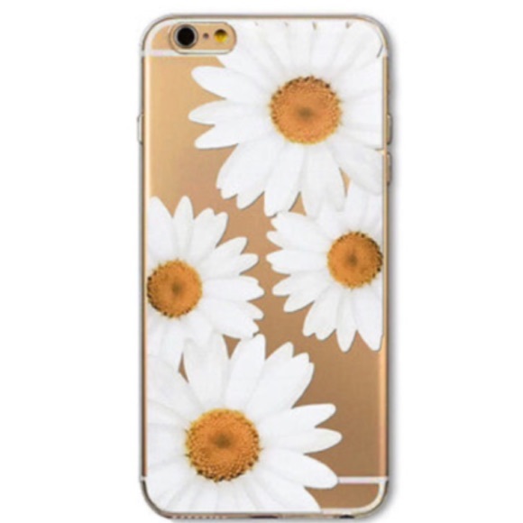 Accessories - Flower daisy iPhone back case cover 6/6s