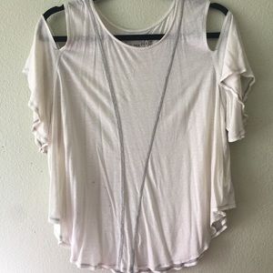Free people cut out shoulder top