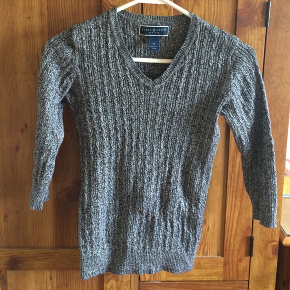 Petite Grey Sweater