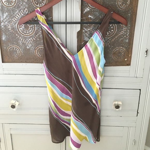 Theory sheer tank top