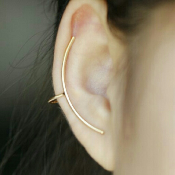 Jewelry - One Piece Simple Arc-Shaped Women's Ear Cuff