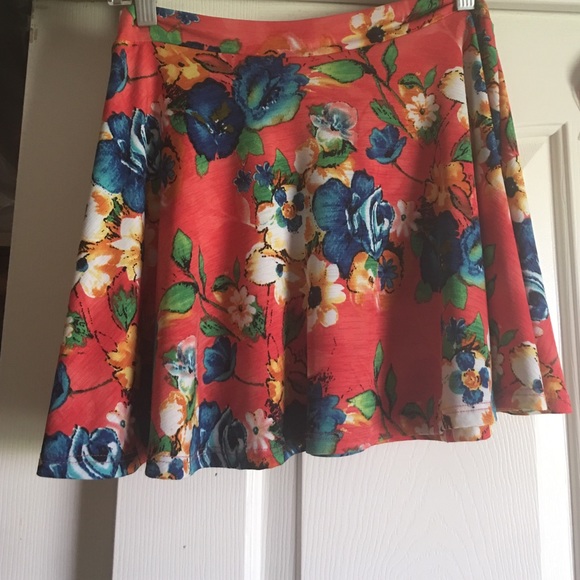 Floral skirt