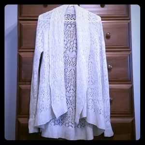 Calypso St. Barths 100% cashmere lace sweater