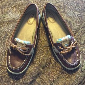 Women's Top Sider Plaid Sperrys