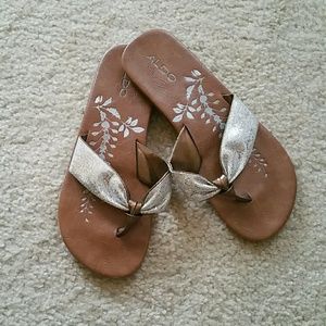 Aldo flip flops