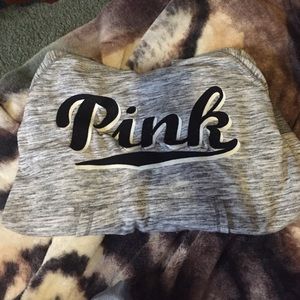 pink sweatshirt