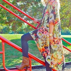 Floral Kimono