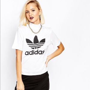 Adidas turtle neck tee