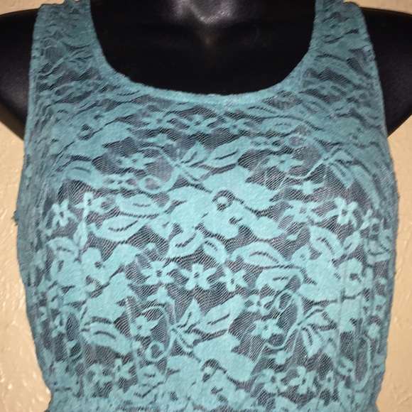 Rue 21 Turquoise Dress Small - Picture 3 of 3