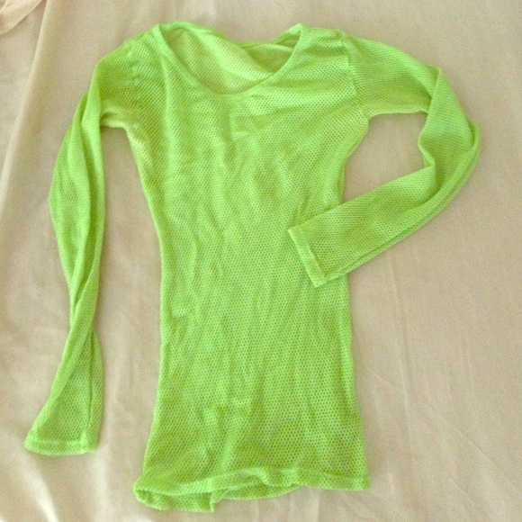 Mesh Neon Long Sleeve Tee