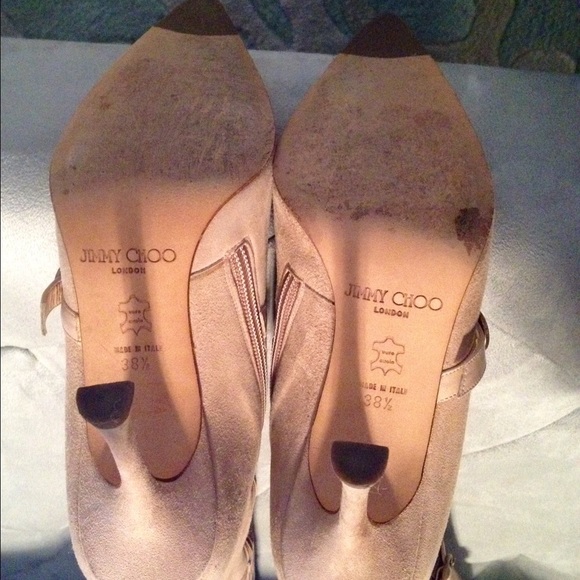 ⚠️SOLD⚠️ 🍾Jimmy Choo Suede Boots🍾Worn 2x!!🍾 - Picture 3 of 4