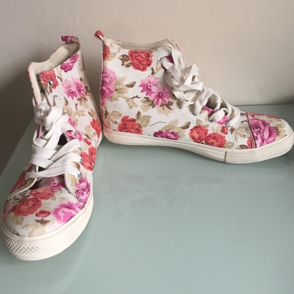 Floral Sneakers