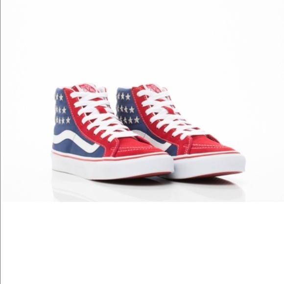 Vans Shoes - Vans (studded stars) 💙❤️