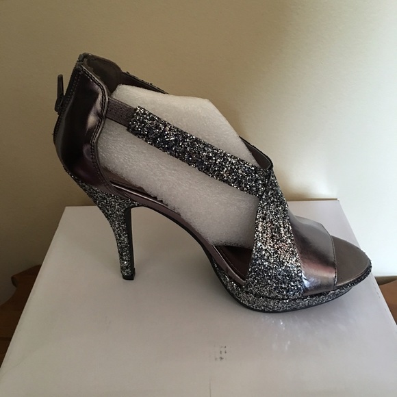 Unlisted Shoes - Pewter heels