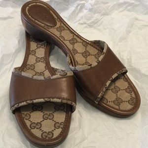 Gucci Wooden Sandals!