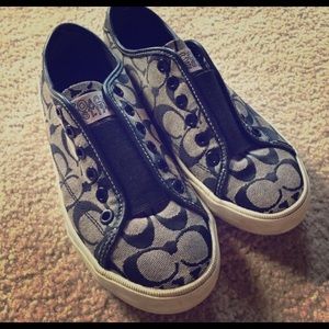 Coach slip on sneakers