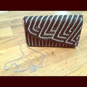 Beaded purse