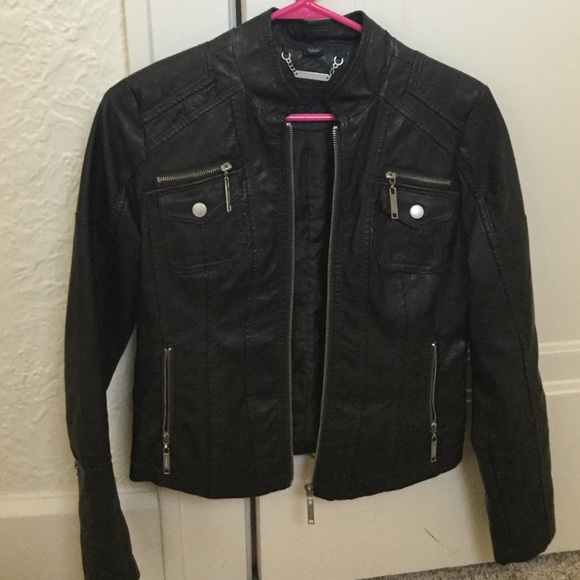 Jou jou leather jacket
